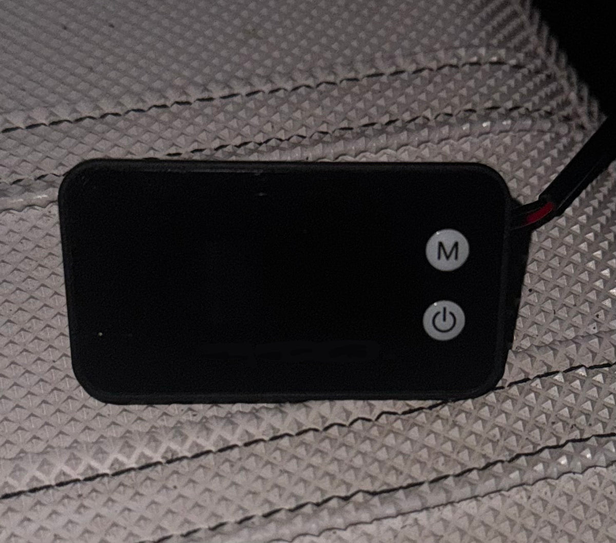 Battery monitor screen